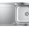Кухонная мойка Grohe K300 из нержавеющей стали с корзинчатым вентилем, 31563SD0, левая/правая Кухонная мойка Grohe K300 из нержавеющей стали с корзинчатым вентилем, 31563SD0, левая/правая