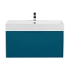 Тумба под раковину CEZARES PREMIUM 55403 Blu petrolio подвесная