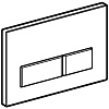 Клавиша смыва Geberit 115.788.00.1 Sigma50 металл, без панели Клавиша смыва Geberit 115.788.00.1 Sigma50 металл, без панели