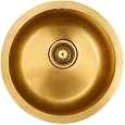 Кухонная мойка Paulmark AISI304 WERRA PM404646-BG брашированное золото Кухонная мойка Paulmark AISI304 WERRA PM404646-BG брашированное золото