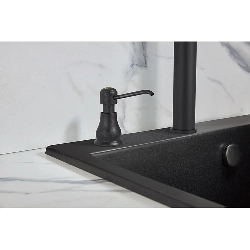 Дозатор жидкого мыла Milacio Ultra (MC.932.AN) антрацит Дозатор жидкого мыла Milacio Ultra (MC.932.AN) антрацит