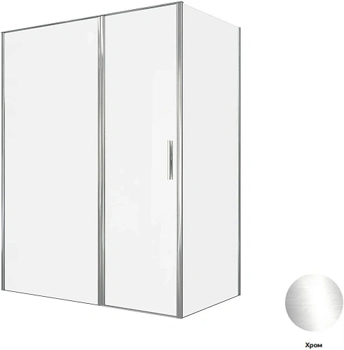 Душевой уголок Allen Brau Priority 160x90 3.31037.00 + 3.31043.00 хром Душевой уголок Allen Brau Priority 160x90 3.31037.00 + 3.31043.00 хром