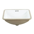 Раковина BelBagno BB1006 керамическая встраиваемая снизу 530x370 белый Раковина BelBagno BB1006 керамическая встраиваемая снизу 530x370 белый