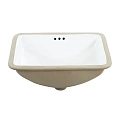 Раковина BelBagno BB1006 керамическая встраиваемая снизу 530x370 белый Раковина BelBagno BB1006 керамическая встраиваемая снизу 530x370 белый