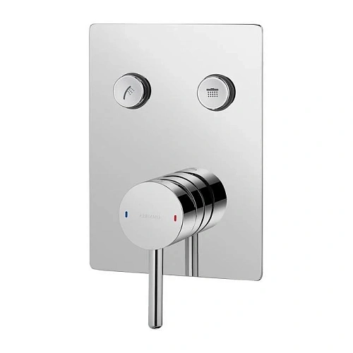 Смеситель для душа OMNIRES Y Y1235GCCR хром скрытого монтажа Смеситель для душа OMNIRES Y Y1235GCCR хром скрытого монтажа