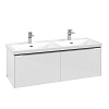 Картинка анонса товара «тумба под раковину villeroy &amp; boch subway 3.0 с подсветкой brilliant white / brilliant white c567l0v c567l0ve»