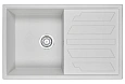 Кухонная мойка Granula 8002, АРКТИК (БЕЛЫЙ), кварц 790х500 Кухонная мойка Granula 8002, АРКТИК (БЕЛЫЙ), кварц 790х500