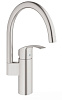 Картинка анонса товара «смеситель для кухни grohe eurosmart c высоким изливом, суперсталь (33202dc2)»