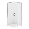Картинка анонса товара «душевой уголок new trendy prime 120x80x200 d-0302a/d-0295a (хром)»
