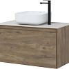 Тумба под раковину Aquanet Nova Lite 90 дуб рустикальный (1 ящик) 00249517 Тумба под раковину Aquanet Nova Lite 90 дуб рустикальный (1 ящик) 00249517