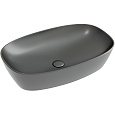 Раковина Ceramica Nova ELEMENT CN6049MDH Темный Антрацит матовый накладная