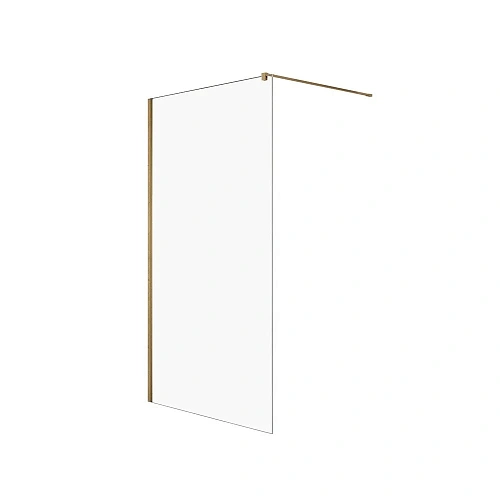 Душевая перегородка NEW TRENDY VELIO GOLD SATIN 120x200 D-0192B (золото крашеное) Душевая перегородка NEW TRENDY VELIO GOLD SATIN 120x200 D-0192B (золото крашеное)