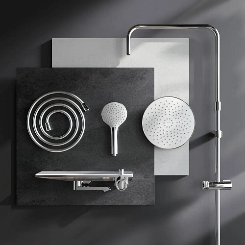 Душевая система AM.PM Gem F0790700 верхний душ 220мм хром Душевая система AM.PM Gem F0790700 верхний душ 220мм хром