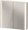 Картинка анонса товара «зеркальный шкаф duravit xviu xv71320b1b1 82 см шампань матовый»