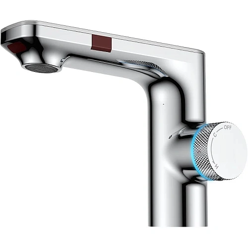 Смеситель для раковины BERGES MORANS 076001 сенсорный, хром глянцевый Смеситель для раковины BERGES MORANS 076001 сенсорный, хром глянцевый