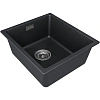 Кухонная мойка Paulmark LUMI 41UNI LU41-BL, черный, 410х460 Кухонная мойка Paulmark LUMI 41UNI LU41-BL, черный, 410х460