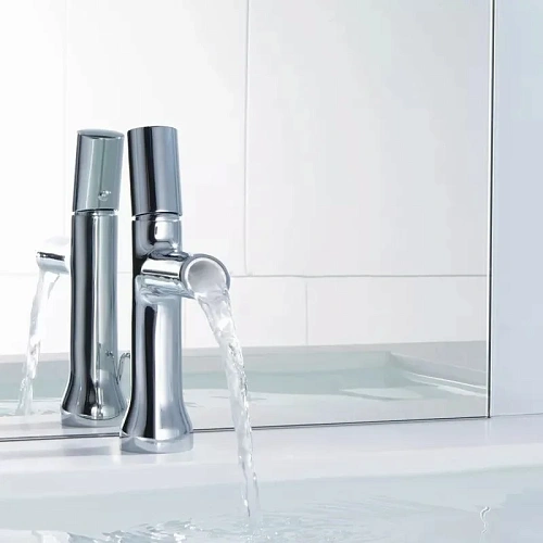 Смеситель для раковины Jacob Delafon Toobi E8959-CP с донным клапаном Смеситель для раковины Jacob Delafon Toobi E8959-CP с донным клапаном