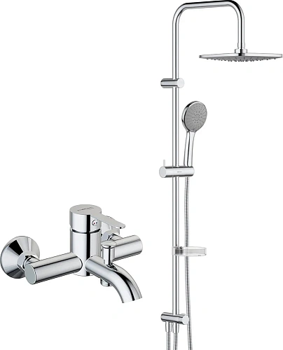 Душевая система STWORKI Стокгольм by Damixa Стокгольм HFDB97000 + HFSG10000 428807 Душевая система STWORKI Стокгольм by Damixa Стокгольм HFDB97000 + HFSG10000 428807