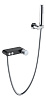 Картинка анонса товара «смеситель для ванны boheme stick 123-bcr.2 black touch chrome»