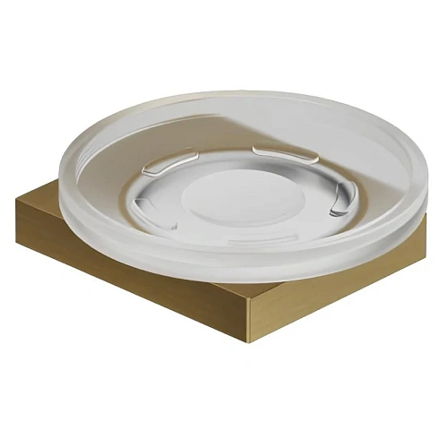 Мыльница Kludi VELA C 31985N0 брашированное золото Мыльница Kludi VELA C 31985N0 брашированное золото