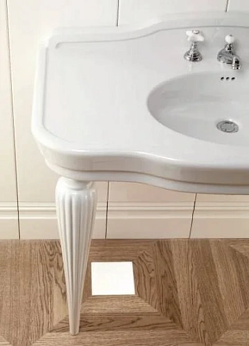 Раковина Devon&Devon Serenade Consolle DESERENADEBIFGBI с консолью DESERENADEBI1FGBI Раковина Devon&Devon Serenade Consolle DESERENADEBIFGBI с консолью DESERENADEBI1FGBI