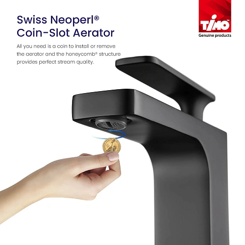 Смеситель для раковины Timo Torne 4360/03G с гигиеническим душем черный Смеситель для раковины Timo Torne 4360/03G с гигиеническим душем черный