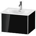 Тумба под раковину Duravit XSquare XS422204040 подвесная 61 см черный глянцевый Тумба под раковину Duravit XSquare XS422204040 подвесная 61 см черный глянцевый