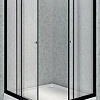 Душевой уголок Radomir Дрим 100х110 1-09-6-0-0-1230 прямоугольный, стекла прозрачные, профиль черный Душевой уголок Radomir Дрим 100х110 1-09-6-0-0-1230 прямоугольный, стекла прозрачные, профиль черный