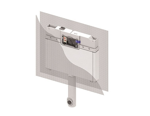 Бачок скрытого монтажа TECE TECEprofil 9370007 глубина 8 см Бачок скрытого монтажа TECE TECEprofil 9370007 глубина 8 см