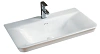 Картинка анонса товара «раковина gid nyj851-80 71147 встраиваемая сверху белая 81x47x20.5»
