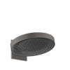 Картинка анонса товара «верхний душ hansgrohe rainfinity 360 1jet с настенным креплением 26230340, шлифованный черный хром»