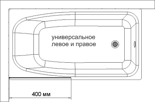 Шторка на ванну DIWO Ростов 4GW014 неподвижная, 40x150 556116 Шторка на ванну DIWO Ростов 4GW014 неподвижная, 40x150 556116
