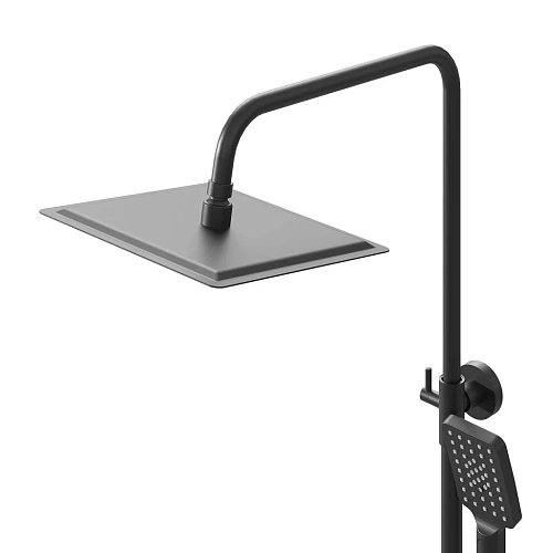 Душевая система GROSSMAN Cosmo 500.K35.02.210 черный матовый Душевая система GROSSMAN Cosmo 500.K35.02.210 черный матовый