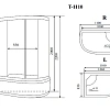 Душевая кабина Timo Standart T-1110 L 110x85x220 Душевая кабина Timo Standart T-1110 L 110x85x220