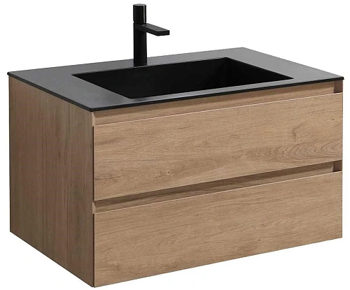 Тумба под раковину Vincea Luka 80 подвесная N.Oak VMC-2L800NO Тумба под раковину Vincea Luka 80 подвесная N.Oak VMC-2L800NO