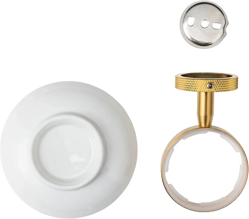 Мыльница Allen Brau Allen Brau Priority 6.31005-GB золото браш Мыльница Allen Brau Allen Brau Priority 6.31005-GB золото браш