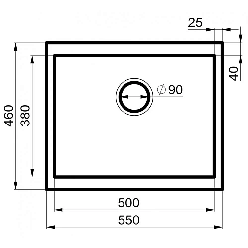 Кухонная мойка Milacio Leon 55 Cuarzo (MC.77084) бежевый Кухонная мойка Milacio Leon 55 Cuarzo (MC.77084) бежевый