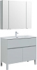 Комплект мебели Aquanet Алвита New 100 1 ящик, 2 дверцы, серый 00273990