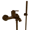 Смеситель для ванны Remer Atelier AL02BR, бронза масляная