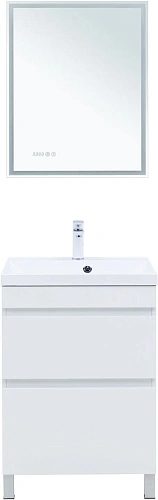 Тумба под раковину Aquanet Нота New 60 00344141 белый глянец Тумба под раковину Aquanet Нота New 60 00344141 белый глянец