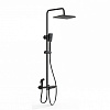 Душевая система Wonzon &amp; Woghand с термостатом, черный матовый (WW-B3310-MB)