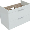 Тумба под раковину Aquanet Ирис new 815 белый глянец (2 ящика) 00310146 Тумба под раковину Aquanet Ирис new 815 белый глянец (2 ящика) 00310146