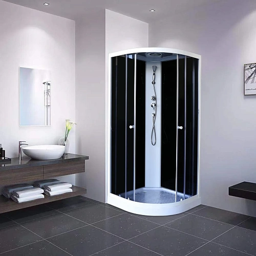 Душевая кабина Parly EC931 900x900 профиль белый, стекло тонированное Душевая кабина Parly EC931 900x900 профиль белый, стекло тонированное