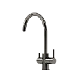 Смеситель для кухни SANCOS Taper SC4012GG с возможностью подключения фильтра, вороненая сталь Смеситель для кухни SANCOS Taper SC4012GG с возможностью подключения фильтра, вороненая сталь