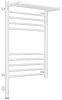 Полотенцесушитель электрический Сунержа Богема с полкой 3.0 600х400 / МЭМ левый 12-5806-6040 Белый