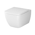 Детальная картинка товара «унитаз подвесной am.pm gem c901701sc flashclean с сиденьем микролифт»