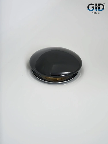 Донный клапан Gid без перелива Bl100 72201K черный глянцевый 7x7x10 Донный клапан Gid без перелива Bl100 72201K черный глянцевый 7x7x10