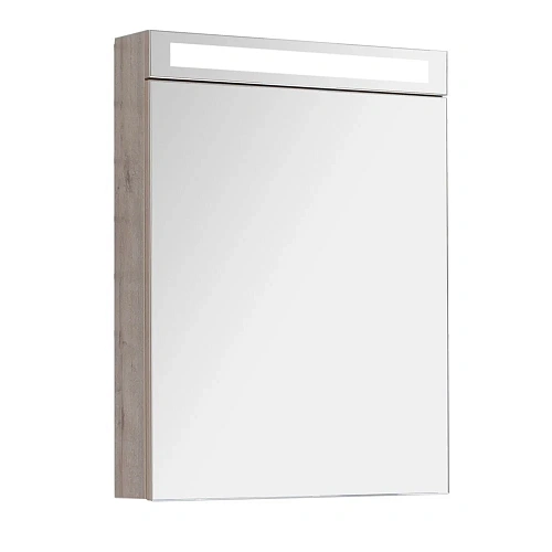 Зеркальный шкаф DREJA MAX, 60 см, 1 дверца, 2 стеклянные полки, дуб кантри 77.9006D Зеркальный шкаф DREJA MAX, 60 см, 1 дверца, 2 стеклянные полки, дуб кантри 77.9006D