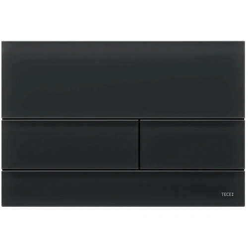 Клавиша смыва TECE TECEsquare 9240825, cтекло черное, сатинированное Клавиша смыва TECE TECEsquare 9240825, cтекло черное, сатинированное