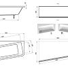 Акриловая ванна Ravak 10° 160x100 L арт. C831000000 Акриловая ванна Ravak 10° 160x100 L арт. C831000000